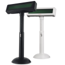 Posiflex PD-2800 — яркий двухстрочный вакуумно-флуоресцентный (VFD) дисплей покупателя на линейной опоре, который является полностью автономным устройством и станет отличным дополнением любой POS-системы
