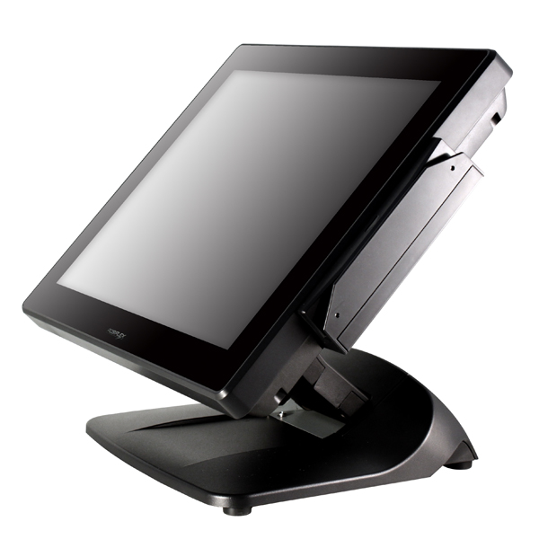 POS-терминал Posiflex JIVA XT-3015 с навесным считывателем магнитных карт SA-100-04