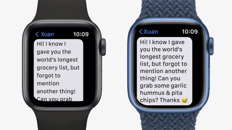 Apple Watch Series 7 — увеличенный экран с узкими рамками и 18-часовая автономность