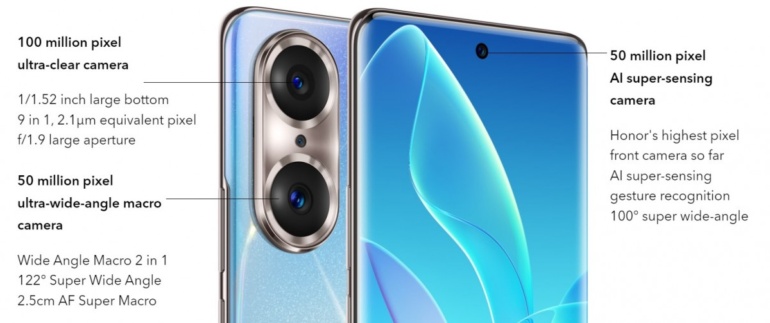 Анонсированы смартфоны Honor 60 and Honor 60 Pro: изогнутые дисплеи, чип Snapdragon 778G Plus и поддержка жестов для контроля камеры